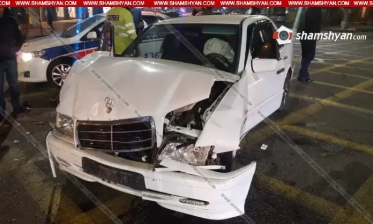 Major Car Accident in Yerevan: One Injured