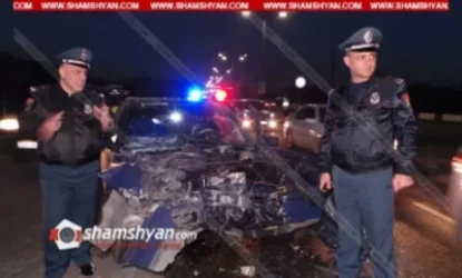 Խոշոր ու ողբերգական ավտովթար Երևանում