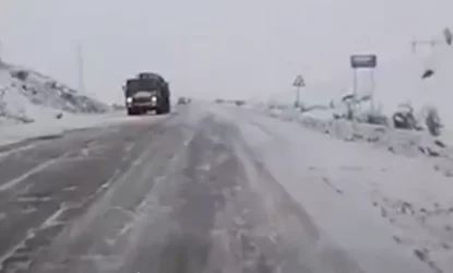 Սիսիան-Գորիս հատվածում մերկասառույց է. իրավիճակն ավտոճանապարհներին. ԱԻՆ