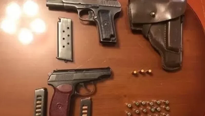Special Operation in the Capital: A Group of Young People Found in Possession of 'Makarov' and 'Walter' Type Pistols