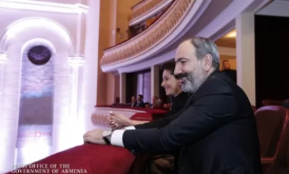 Փաշինյանը տիկնոջ հետ` Հայաստանի ազգային ֆիլհարմոնիկ նվագախմբի համերգին