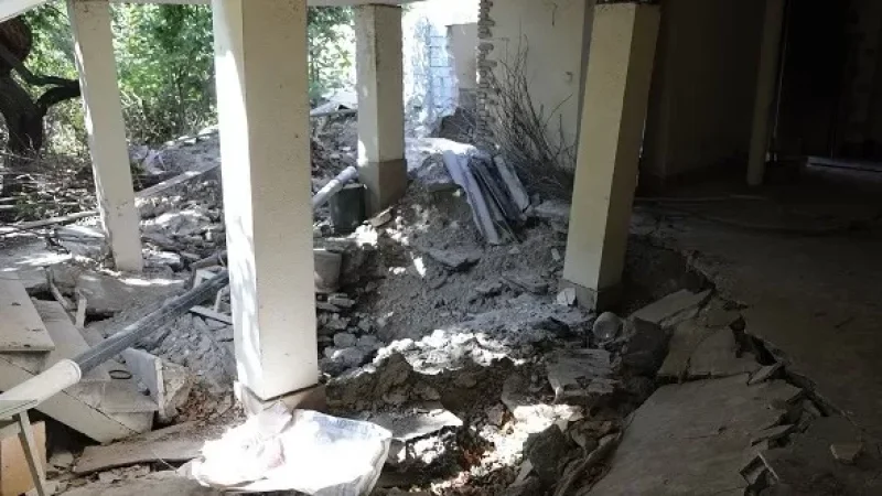 Սարի թաղի տներից մեկում տեղի է ունեցել փլուզում