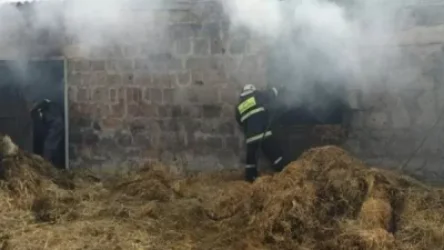 Արծվաբերդ գյուղի անասնագոմերից մեկում հրդեհ է բռնկվել. տուժածի վիճակը միջին ծանրության է