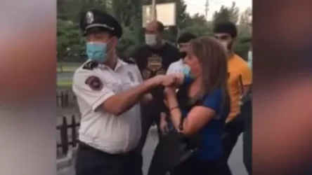 ՏԵՍԱՆՅՈՒԹ. Հրմշտոց՝ Րաֆֆու փողոցում. ոստիկանները դիմակ չկրելու համար մի կնոջ էին բռնել