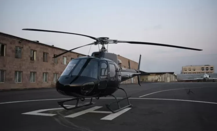 HELICOPTER NEWS: Sanitation Helicopter Arrives in Armenia