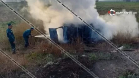 Խոշոր ավտովթար-հրդեհ՝ Արարատի մարզում. հոսպիտալացվել է ընտանիք, իսկավտոմեքենան վերածվել է մոխրակույտի