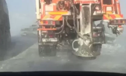 Սիսիան Գորիս ավտոճանապարհին բուք է