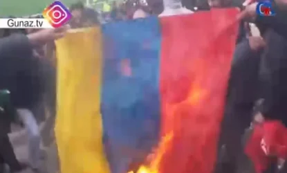 Ադրբեջանցիները զայրացել են ու այրել ՀՀ դրոշը. Նիկոլ Փաշինյանին Իրանում ջերմ ընդունեցին