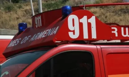 Հրազդանի կիրճում գետը վարարել է, քաղաքացին արգելափակվել է ծառի վրա