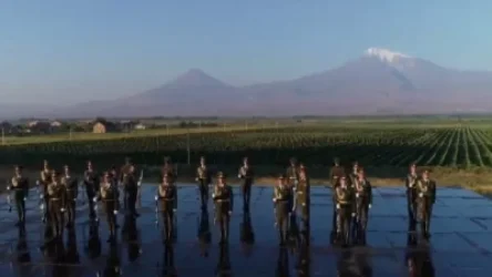 ՏԵՍԱՆՅՈՒԹ. Մեր անկախ պետության դեմքը դեֆիլե է իրականացնում Խոր Վիրապում