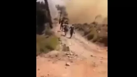 ՏԵՍԱՆՅՈՒԹ. Թուրքիայում ադրբեջանցի հրշեջները չկարողանալով պայքարել կրակի դեմ փախուստի են դիմում