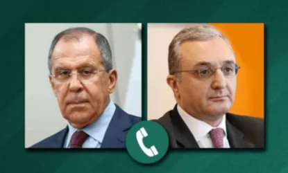 Զոհրաբ Մնացականյանն ու  Սերգեյ Լավրովը հեռախոսազրույց են ունեցել