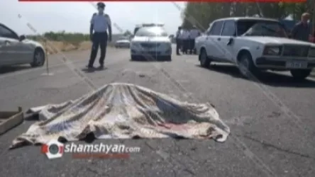 «07»-ի վարորդը Էջմիածին-Աշտարակ ճանապարհին վրաերթի է ենթարկել հետիոտնին