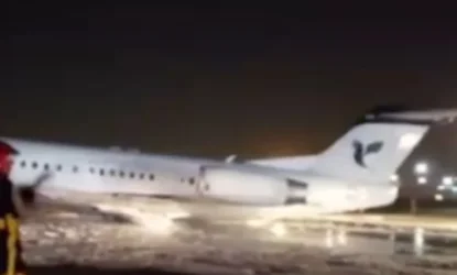 Թեհրանում ուղևորատար ինքնաթիռ է այրվել