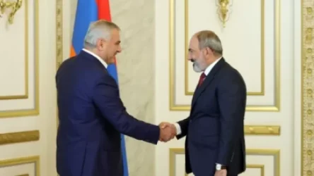 Նիկոլ Փաշինյանն ընդունել է «Տաշիր» ընկերությունների խմբի նախագահ Սամվել Կարապետյանին