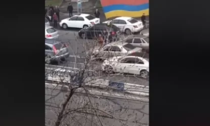 Ոստիկանությունն անդրադարձել է Արշակունյաց պողոտայում տեղի ունեցած ծեծկռտուքին