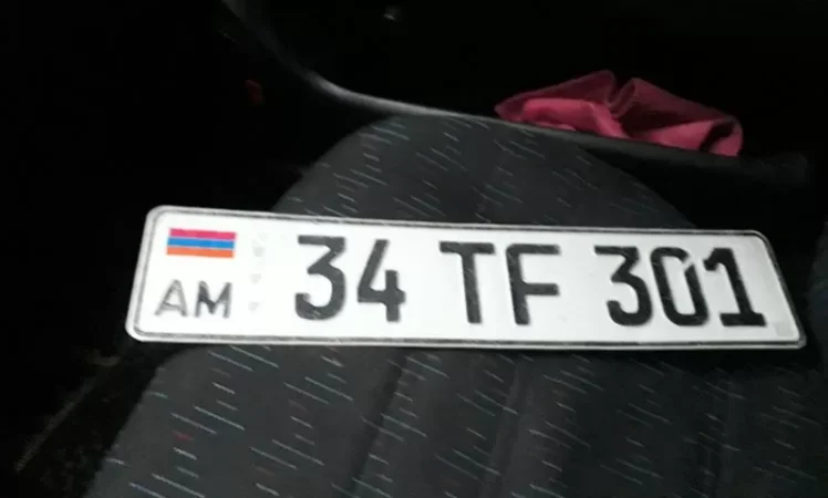 Գտնվել է պետհամարանիշ. փնտրում ենք վարորդին