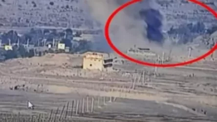 ՏԵՍԱՆՅՈՒԹ. Հայ հրետանավորները դիպուկ կրակով խոցում են ադրբեջանական կողմի «Սմերչը»