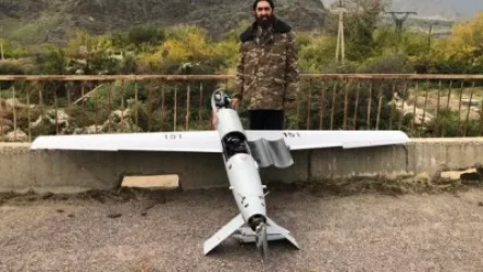 ԱԹՍ-ի արկն ընկել է գնդերեց Դավիթ սարկավագի մեքենայի վրա