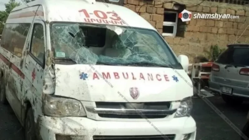 Արմավիրի մարզում շտապօգնության ավտոմեքենան կողաշրջվել է. կա 4 վիրավոր