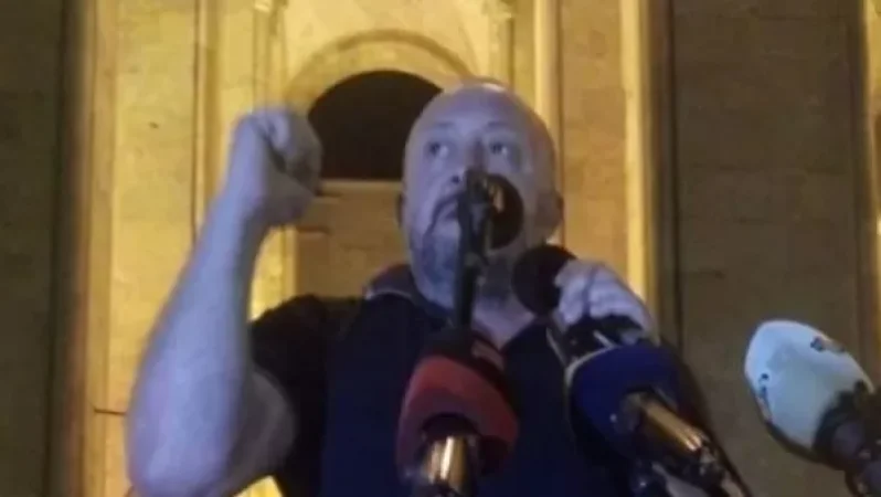 Վրաստանի նախկին նախագահը միացավ շարժմանը