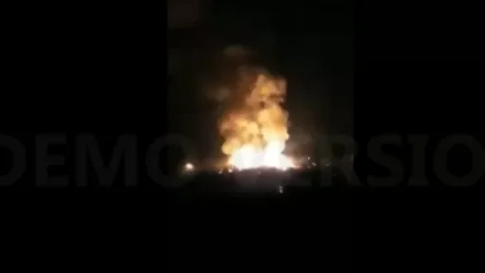 ՏԵՍԱՆՅՈՒԹ.Ադրբեջանի ԶՈՒ-ի զինամթերքի պահեստի ոչնչացման նոր կադրերը