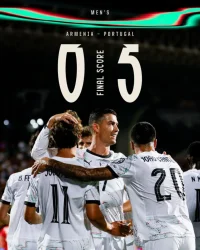 Հայաստան-Պորտուգալիա հանդիպումն ավարտվեց