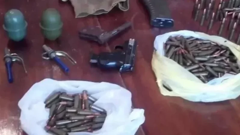 Էրեբունու ոստիկանները մի ողջ զինանոց են հայտնաբերել