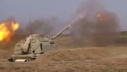 ՊԲ ստորաբաժանումների կողմից ոչնչացվել է թշնամական 2 տանկ, և առգրավվել 1 հետևակի մարտական մեքենա