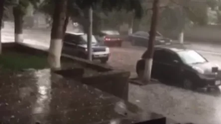 ՏԵՍԱՆՅՈՒԹ. Գավառում ուժեղ կարկուտ է տեղացել