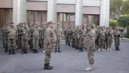 ՔԿ նախագահը քննիչների կամավորական վաշտի հետ մեկնել է առաջնագիծ