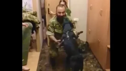 ՏԵՍԱՆՅՈՒԹ. Կամավորական Արմեն Հարությունյանի և իր շան հուզիչ հանդիպումը