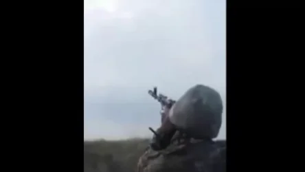 ՏԵՍԱՆՅՈՒԹ. Զինվորը ավտոմատով խոցել է հակառակորդի ԱԹՍ