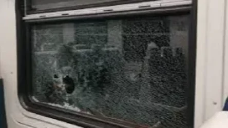 Քարեր են նետել Գյումրի-Երևան երթուղով ընթացող գնացքի վրա