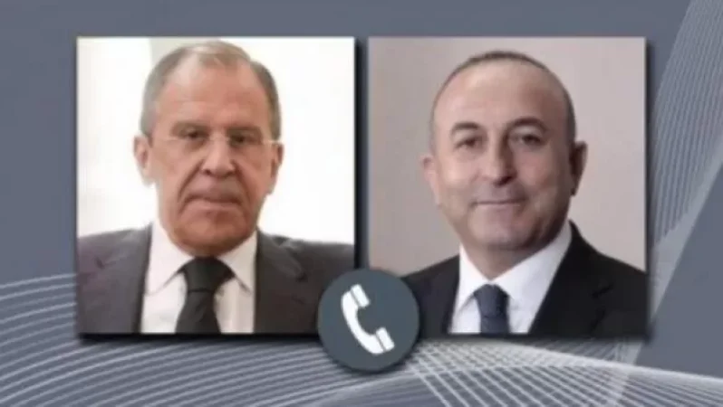 Turkish and Russian Foreign Ministers Discuss Situation in Nagorno-Karabakh