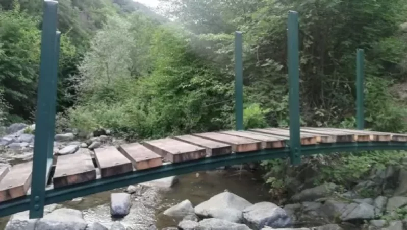 Thieves Steal Cable from Haghpat to Sanahin Hiking Path Bridge