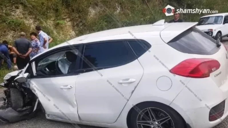 Տավուշում ՌԴ  քաղաքացին Kia-ով բախվել է գազատար խողովակի հենասյանը. կան վիրավորներ