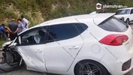 Տավուշում ՌԴ  քաղաքացին Kia-ով բախվել է գազատար խողովակի հենասյանը. կան վիրավորներ