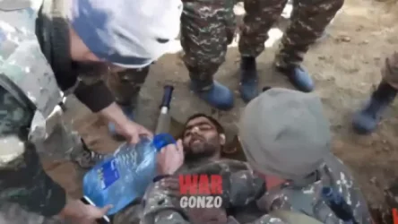 ՏԵՍԱՆՅՈՒԹ. Արցախի մարտիկները փրկում են ադրբեջանցի զինվորի կյանքը