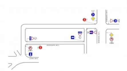 Երթևեկության կազմակերպման փոփոխություն Վ.Փափազյան-Հ.Էմին հատվածում