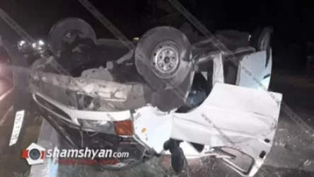 Արարատի մարզում բախվել են երկու Ford Transit-ները, կա տուժած. Shamshyan.com