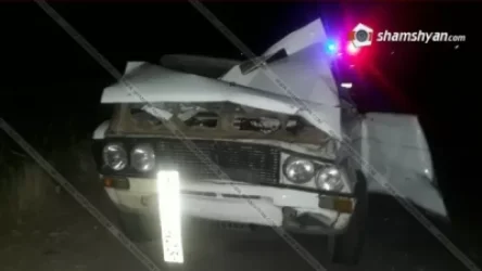 Արմավիրի մարզում 21-ամյա վարորդը 06-ով կողաշրջվել է