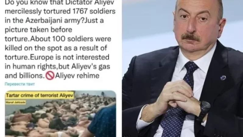 Բռնապետ Ալիևն անողոքաբար խոշտանգել է ադրբեջանական բանակի 1767 զինվորի. Ջալիլզադե