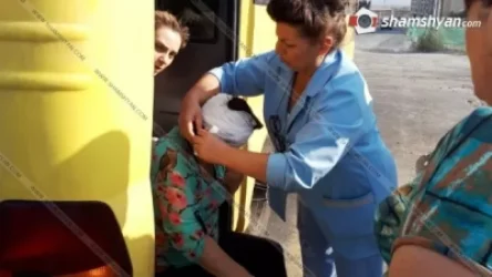 Ուղևորուհին, ավտոբուսից իջնելիս, սայթաքել է և ընկել. Գ. Շամշյան