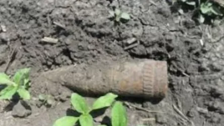 Նուբարաշենում առվի մեջ արկ է հայտնաբերվել