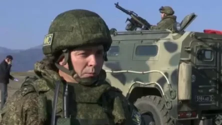 Ռուս փրկարարները Ստեփանակերտի մոտակայքում ճամբար են տեղակայել