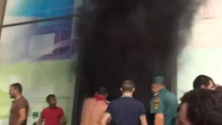 Սամվել Ալեքսանյանը հրդեհվող «Մալաթիա մոլում» է․ կան տուժածներ