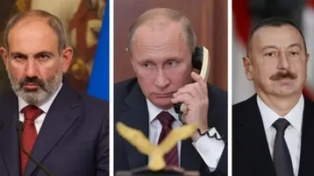 ՌԴ նախագահը Փաշինյանի և Ալիևի հետ զրույցում քննարկել է եռակողմ համաձայնագրի ընթացքը