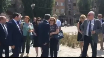 ՏԵՍԱՆՅՈՒԹ.  Նախարարներն և դիվանագետները  Գյումրիում են