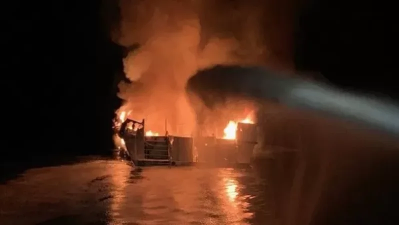 34 մարդ է զոհվել Կալիֆոռնիայի ափերի մոտ նավի վրա բռնկված հրդեհի պատճառով